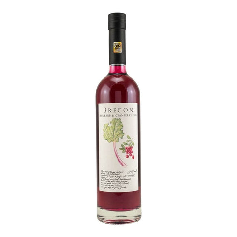 Brecon Gin - Rhubarb & Cranberry | 37,5% - 0,7L