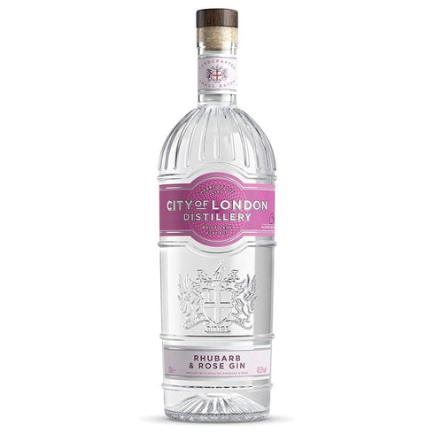 City of London Rhubarb & Rose Gin | 41,3% - 0,7L