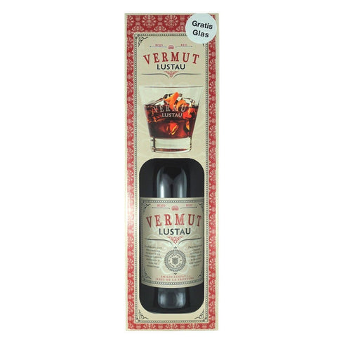 Lustau Vermut Red Onpack GP mit Glas | 15% - 0,75L